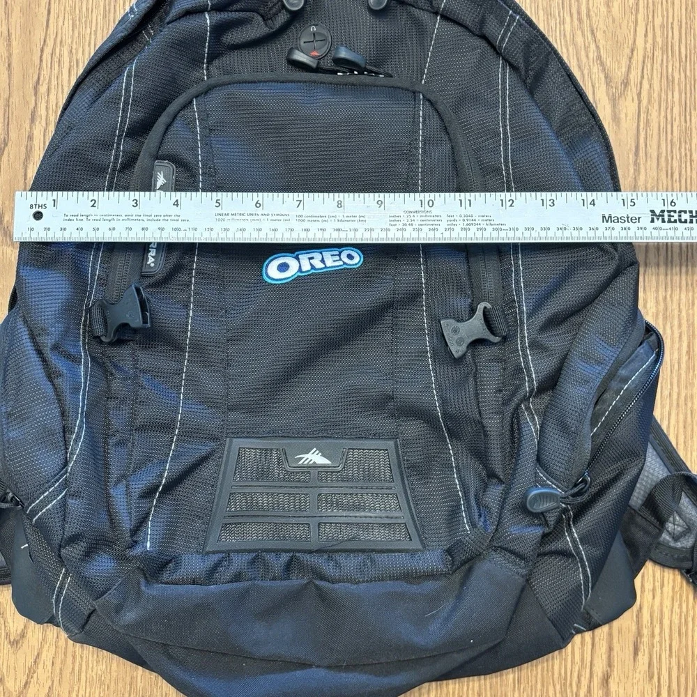 HIGH‎ SIERRA Oreo Backpack Black Suspension Strap System AirFlow – NWT